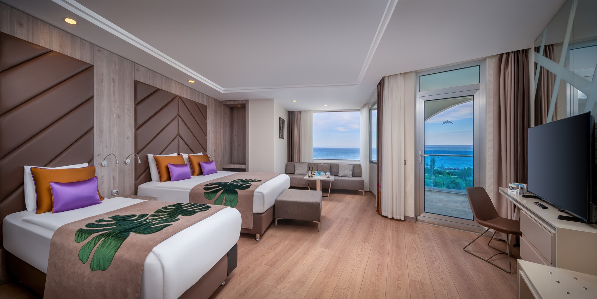 دلفین بی ای گرند ریزورت آنتالیا - BE LARGE SEA VIEW - SEA VIEW view