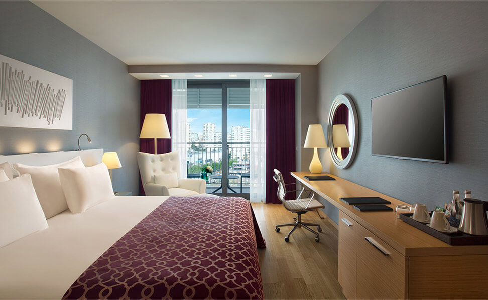 آکرا آنتالیا - Deluxe Room with City View - استاندارد view