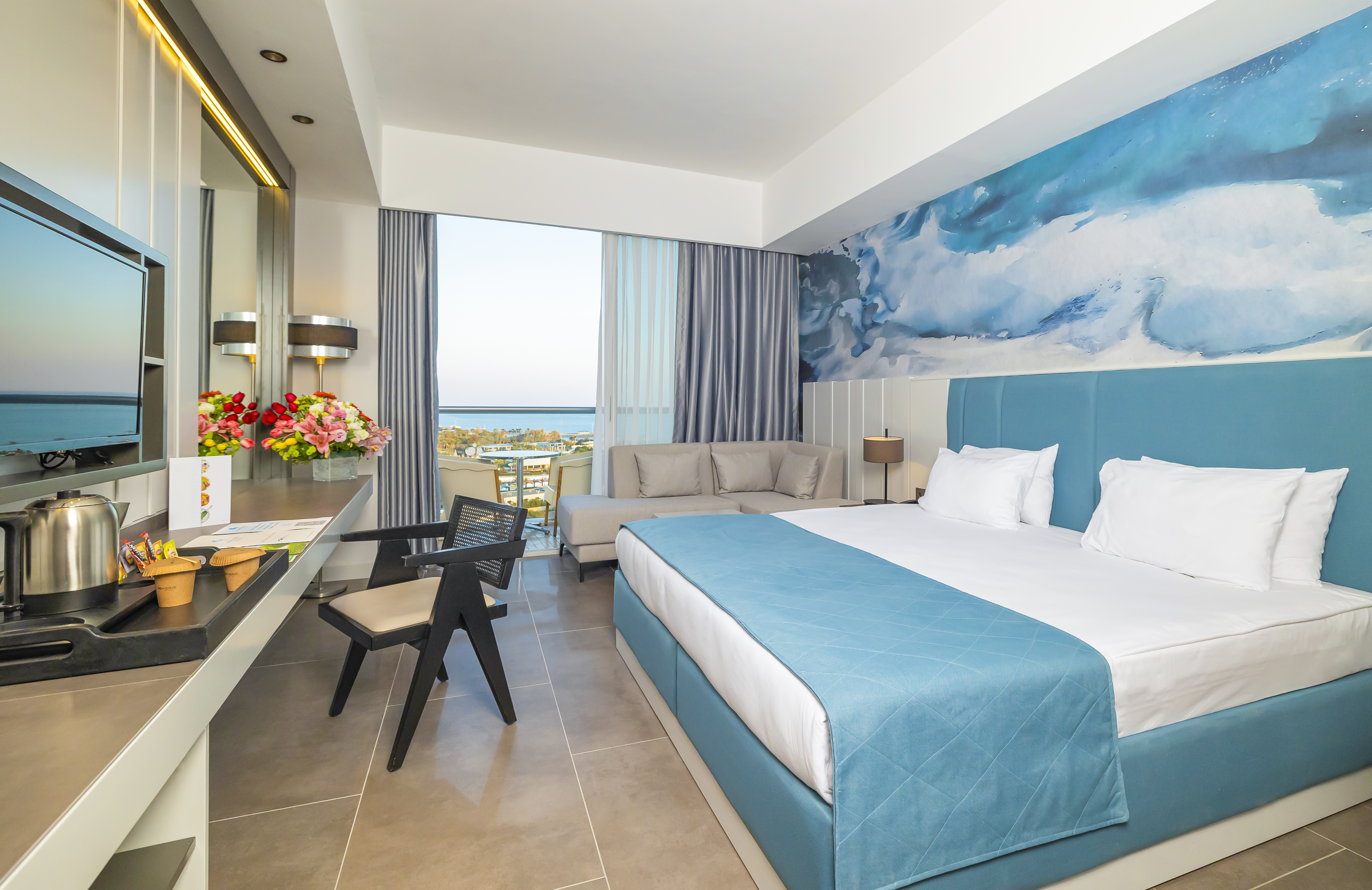 کریستال سنترو ریزورت آنتالیا - STANDARD ROOM SIDE SEA VIEW - SIDE SEA VIEW view