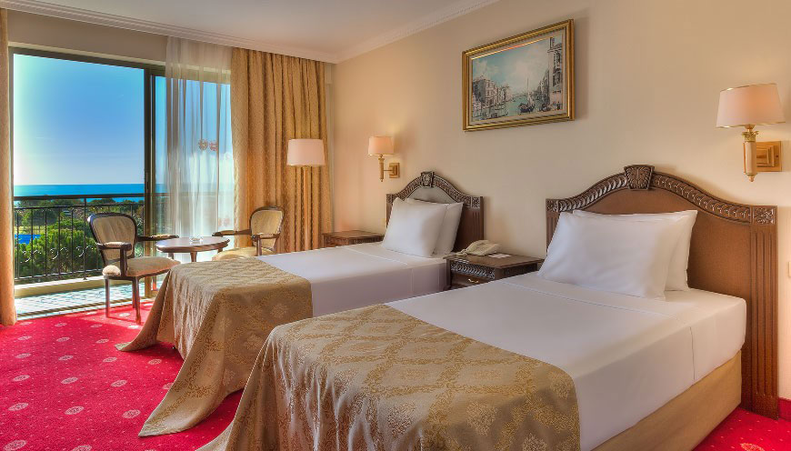 ونیزیا پالاس دلوکس ریزورت آنتالیا - Standard Room Sea View - Standard Room Sea View view