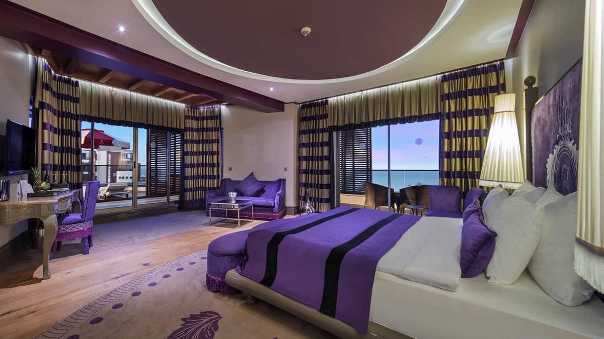 سلکتوم لاکچری ریزورت آنتالیا - Superior Rooms - استاندارد view